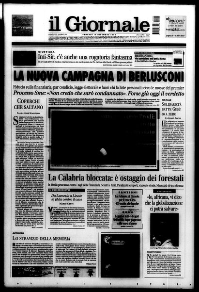 Il giornale : quotidiano del mattino